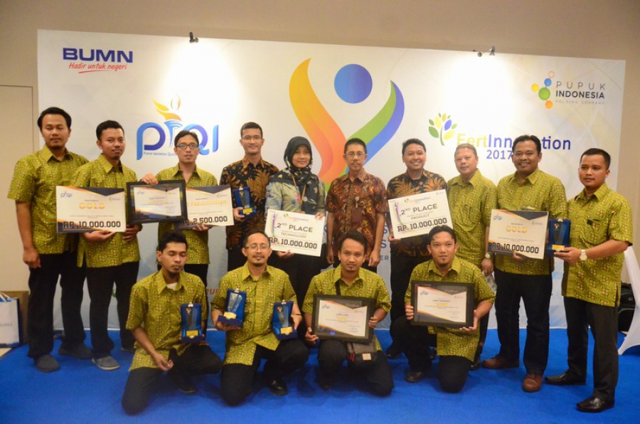Terus Berinovasi Pupuk Kujang Tunjukan Berbagai Penghargaan Dalam Ajang  Pupuk Indonesia Innovation Days 2018