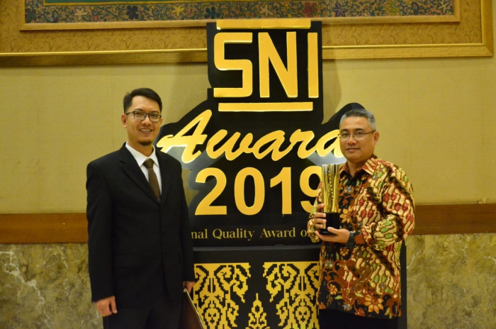 PT Pupuk Kujang Konsisten Terapkan SNI,  Sabet Emas di Ajang SNI Award 2019