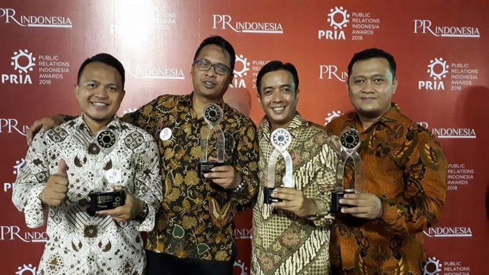 PUPUK KUJANG RAIH EMPAT PENGHARGAAN PR INDONESIA AWARD 2018