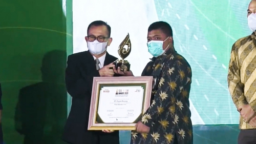 Pupuk Kujang Raih Penghargaan Bintang 3 di Ajang TJSL dan CSR Award 2021