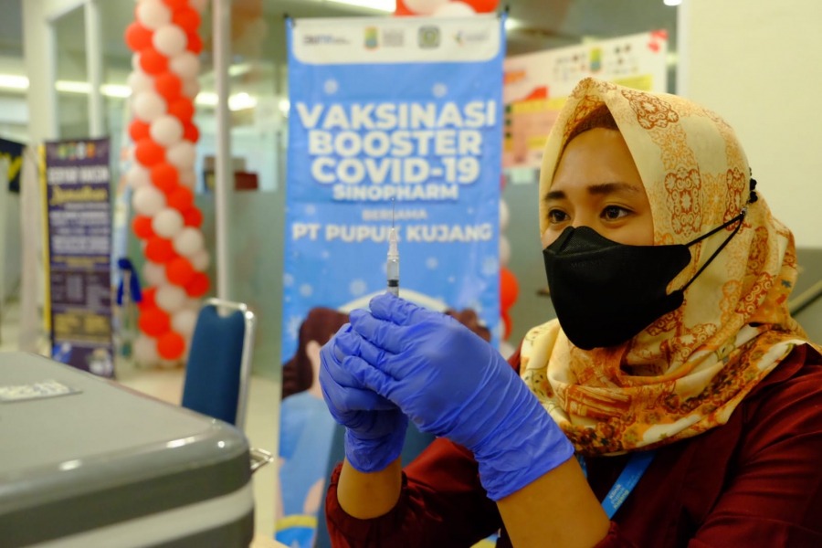 Pupuk Kujang Kembali Gelar Vaksinasi Booster Gratis untuk Masyarakat
